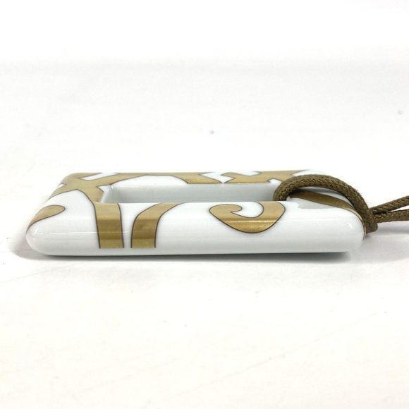 HERMES Hermes Accessories Ceramic Necklace Porcelain Women's White - Picture 7 of 10